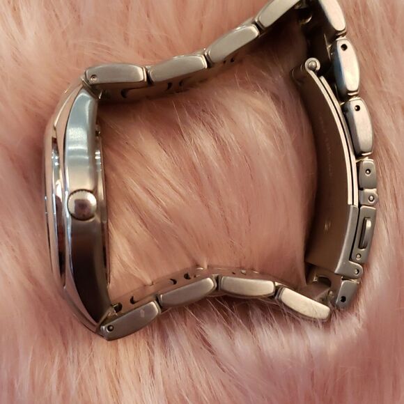 NWOB Men's Fossil watch, Smokey Grey/Silver Face. FS-2903 - Picture 6 of 7